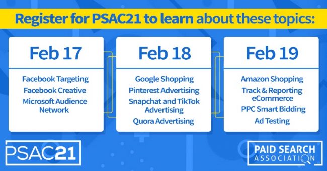 Paid Search Conference 2021: Top Speakers Cover Key Paid Media Topics